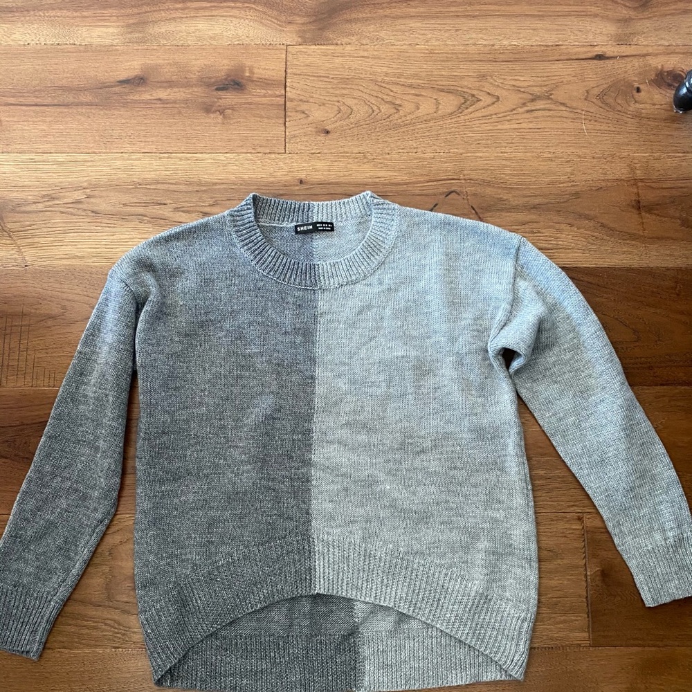 SHEIN size medium grey sweater worn once